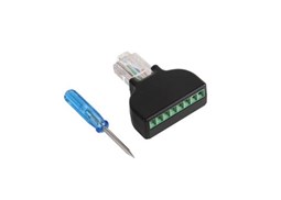 Adaptador de Terminal para aparafusar 8P8C (RJ45)