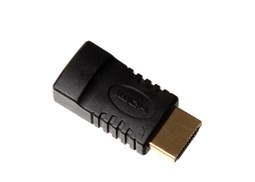 Adaptador mini-HDMI profissional femea/HDMI macho