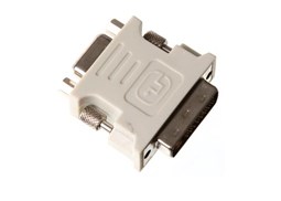 Adaptador profissional DVI-I macho/SVGA Femea