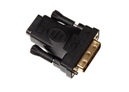 Adaptador profissional HDMI femea/DVI-I macho