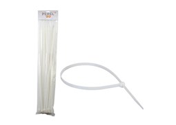 Abracadeira plastica (A x B) 750mmx9 Branco - 50uni