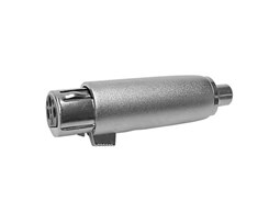 Adaptador XLR 3P fêmea/ RCA fêmea