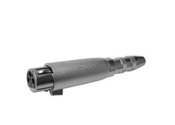 Adaptador XLR 3P fêmea/Jack 6,35mm stereo