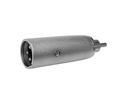Adaptador XLR 3P macho/ RCA macho