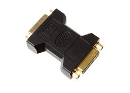 AdaptadorDVI-I profissional femea/DVI-I macho
