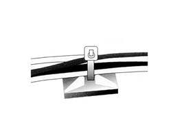 Adesivo Fixacao p/Abracadeira plastica