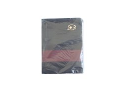 Agenda Telefonica c/Indice A a Z A6 Preto 626-