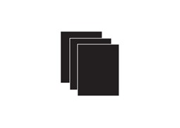 Acetato Encadernacao Opaco Preto 500microns A3 Cx 100un