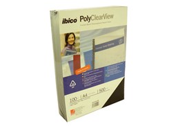 Acetato Encadernacao Opaco Preto 500microns A4 Cx 100un