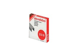 Agrafos 23/8 Skrebba  (10/50 Folhas) Cx1000un