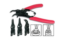 Alicate de insercao/remocao aneis metalicos (saca-freios)