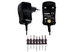 Alimentador comutado 3V a 12Vdc 600mA 7,2W