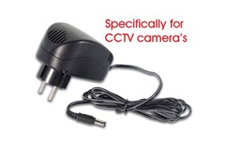 Alimentador de tensao regulada 12V 500mA para CCTV Cams