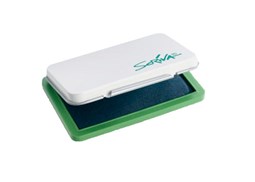 Almofada Carimbos 7x11cm Verde