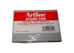 Almofada Carimbos N1 Vermelho (EHS-3) 67mmx106mm