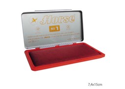 Almofada Carimbos Nº1 Horse Vermelho