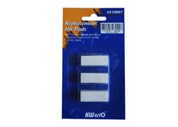 Almofada p/Numerador KwTrio Blister 3un