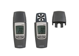 Anemometro digital c/ termometro de contacto