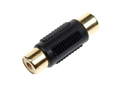 Acoplador 1x RCA Femea para 1x RCA femea