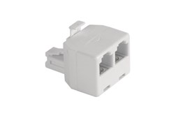 Acoplador 6P4C (1 macho + 2 femeas)