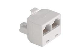 Acoplador duplo 8P8C (1 macho 2 femea)