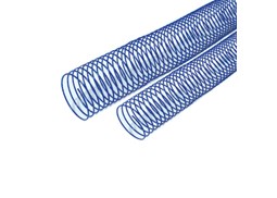 Argolas Espiral Metalicas Passo 5:1 36mm Cx 25 Azul