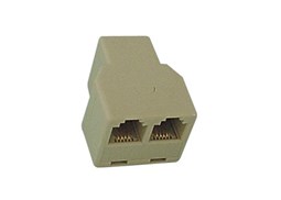 Acoplador triplo 6P4C (3 femea)