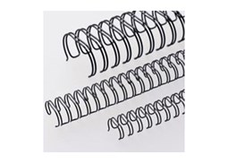 Argolas Metalicas Encadernar Passo 3:1 14mm Cx100 Preto