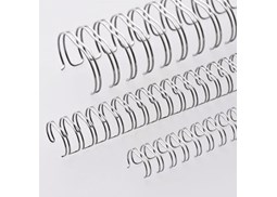 Argolas Metalicas Encadernar Passo US 12mm Cx100 Prata