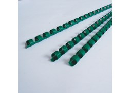 Argolas Pvc Encadernar 08mm p/ 40 Folhas Cx 100un Verde