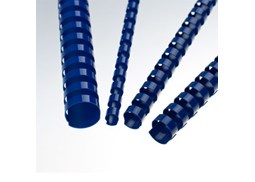 Argolas Pvc Encadernar 12mm 90 Folhas Cx100un Azul
