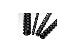 Argolas Pvc Encadernar 16mm para 120 Folhas Cx 25un Preto