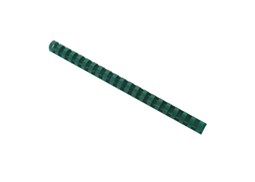 Argolas Pvc Encadernar 18mm para 140 Folhas Cx 100un Verde