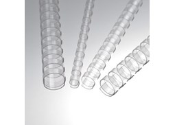 Argolas Pvc Encadernar 20mm 175 Folhas Cx100un Transparente