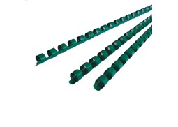 Argolas Pvc Encadernar 22mm 195 Folhas Cx50un Verde
