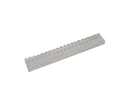 Argolas Pvc Encadernar 52mm 500Fls Cx50un Transparente Ovais