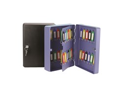 Armario para 48 Chaves 260x200x80mm Preto