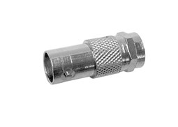 Adaptador  F macho/BNC femea (10un)