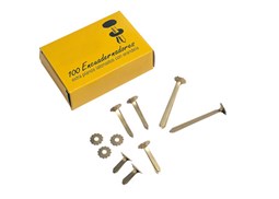 Ataches Latao c/Anilha 40mm Cx100un