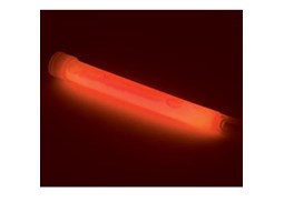 Bastao de luz 15cm diametro 1cm laranja 1un