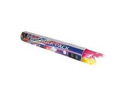 Bastao de luz 20cm diametro 0,5cm 4 cores pack50un