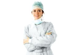 Bata Visitante Spunbonded Fecho Fita Atras Emb 10un Branco