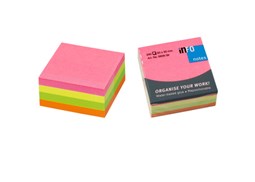 Bloco (Cubo) Adesivo Neon 50x50mm 240Folhas