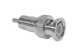 Adaptador BNC macho/RCA macho